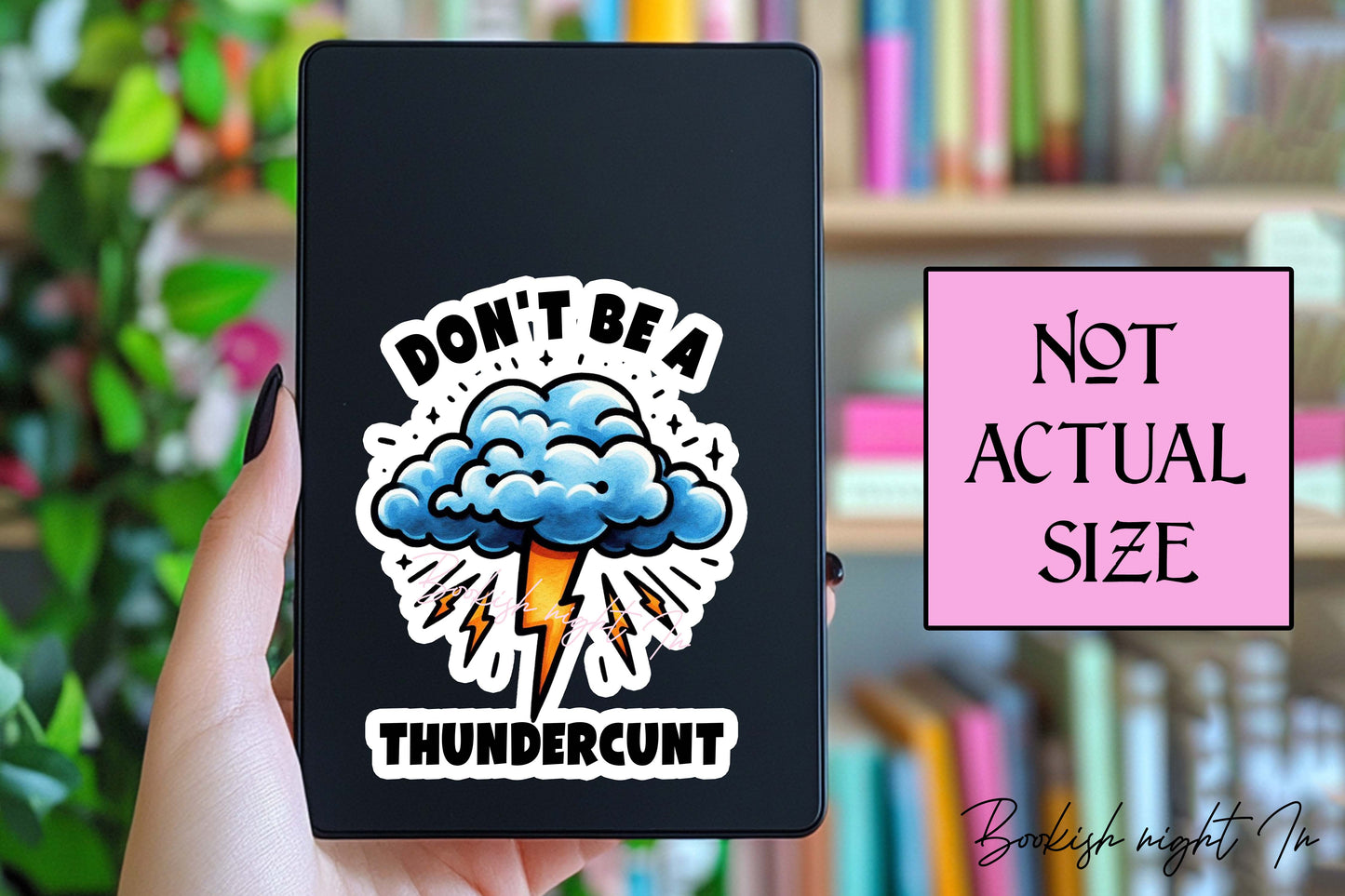 Don't be a thunder*nt