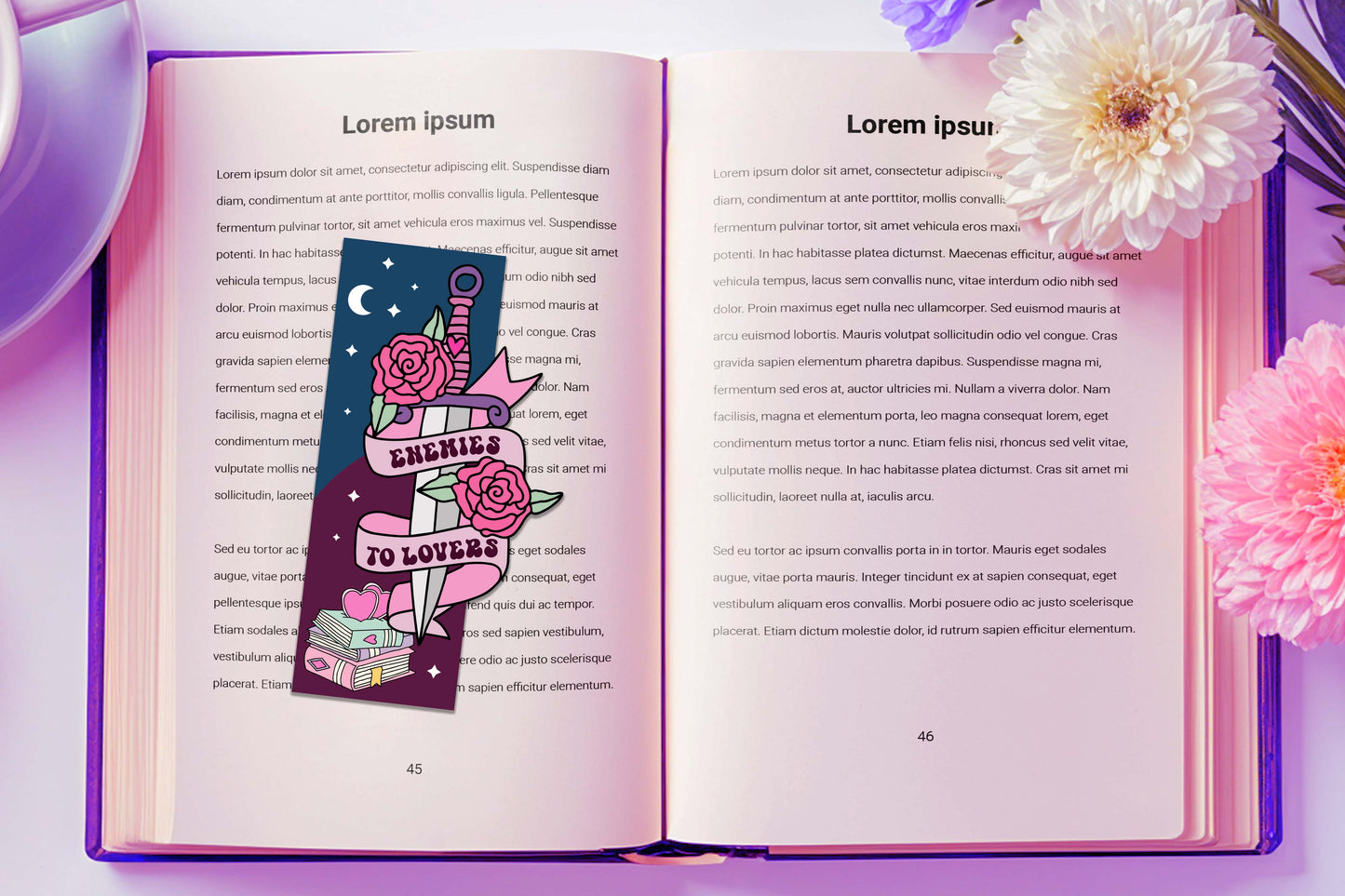 Enimies to lovers bookmark