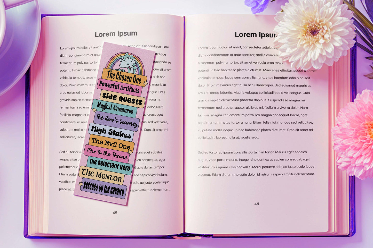 Fantasy bookmark