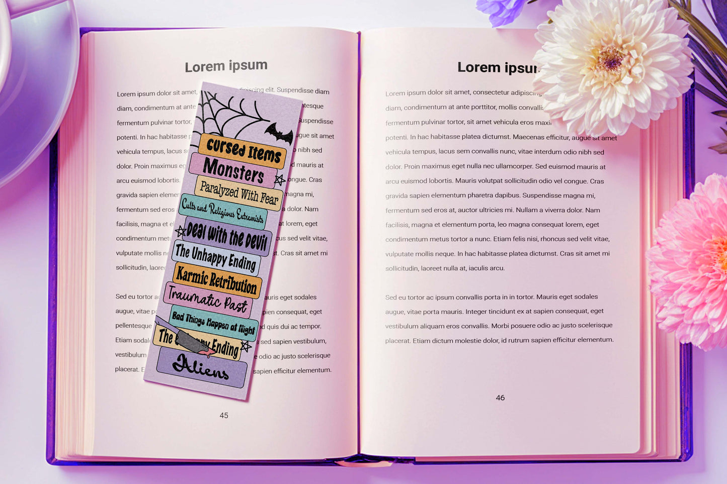 Horror bookmark (Copy)