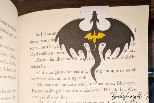 Magnetic bookmark - Dragons