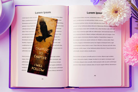 Raven bookmark